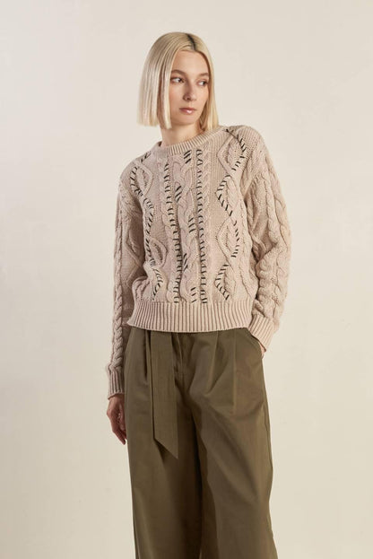 Little Bit in Love Sweater Knit Top