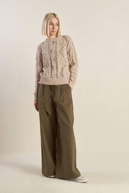 Little Bit in Love Sweater Knit Top