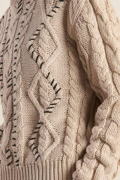 Little Bit in Love Sweater Knit Top