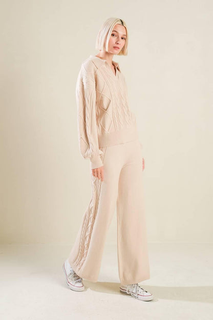 Hold Your Gaze Sweater Knit Top