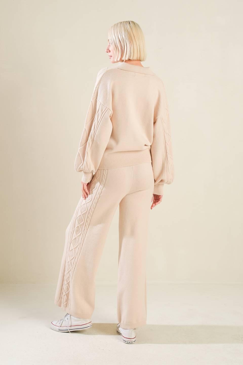 Hold Your Gaze Sweater Knit Top