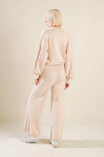 Hold Your Gaze Sweater Knit Top