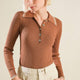 BROWN/CREAM
