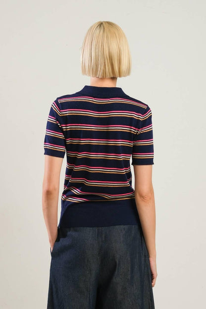 Pretty in Paradise Polo Top