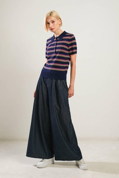 Pretty in Paradise Polo Top
