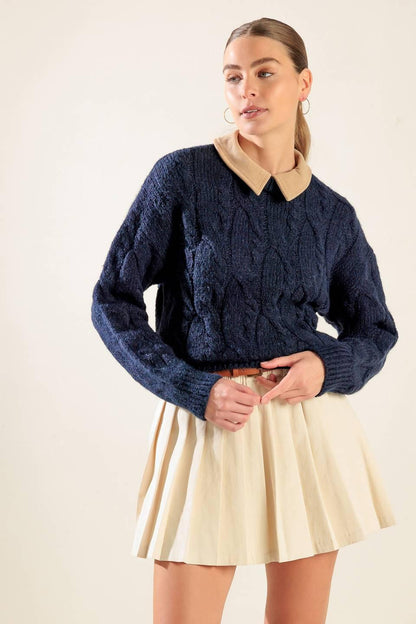Totally Smitten Pullover Sweater Top