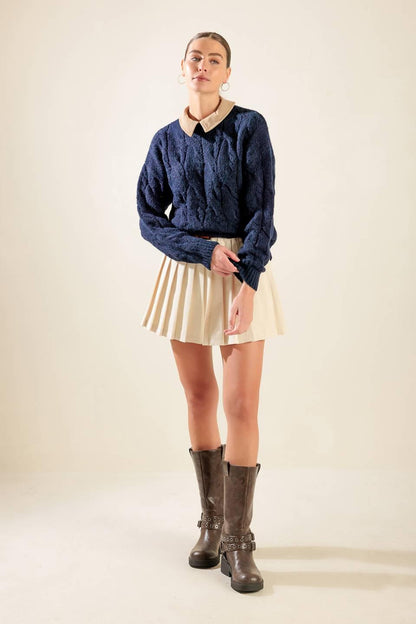 Totally Smitten Pullover Sweater Top