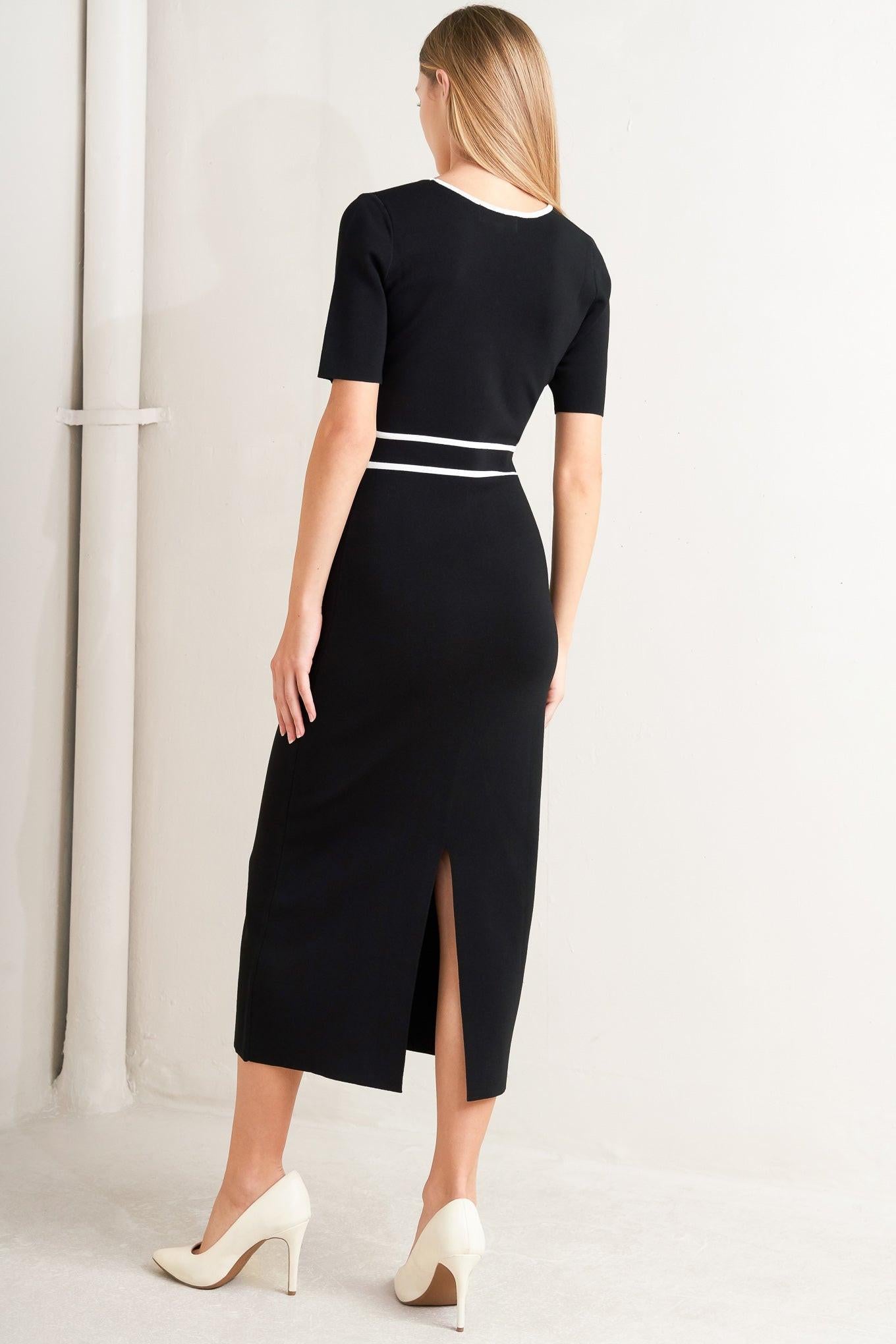 frame knit dress Frame Ribbed Sweater Dress | Off White