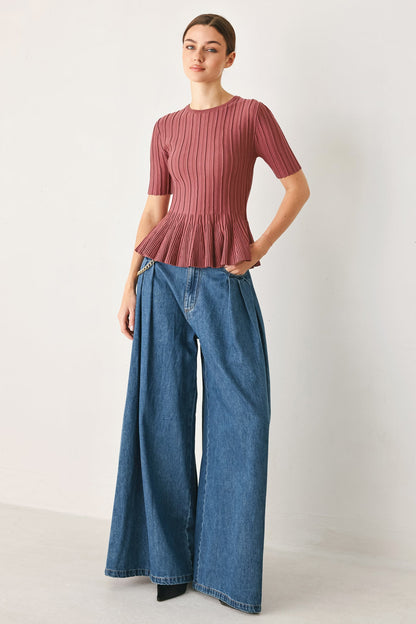 Soft Girl Sweater Knit Top