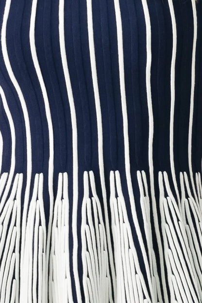 Easy Summer Stripe Sweater Knit Top