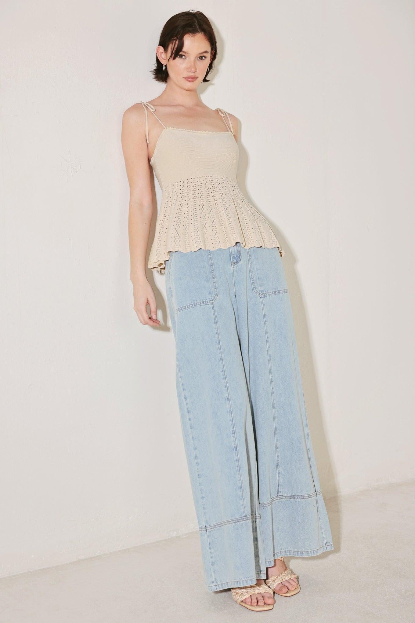 Sweet Escape Mood Sweater Knit Top