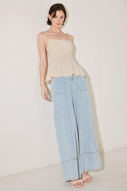 Sweet Escape Mood Sweater Knit Top