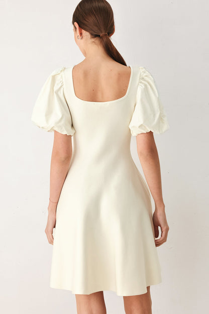 Buttercream Darling Sweater Knit Mini Dress