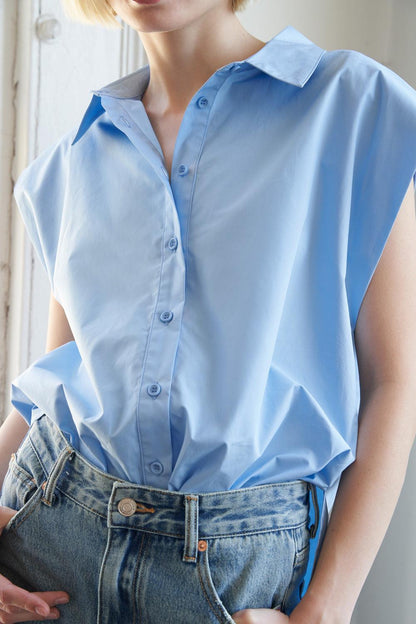Much to Celebrate Poplin Top