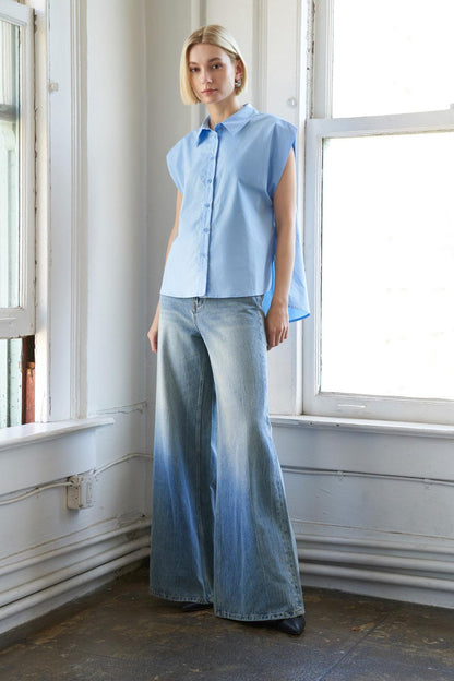 Much to Celebrate Poplin Top