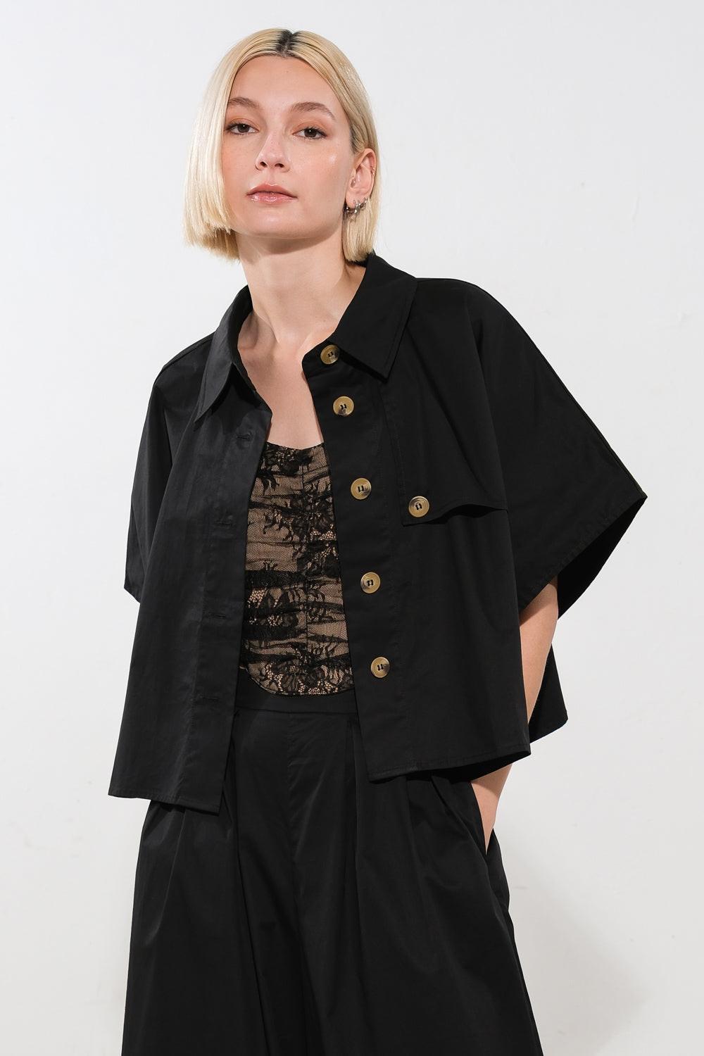 It's Perfect Timing Woven Top