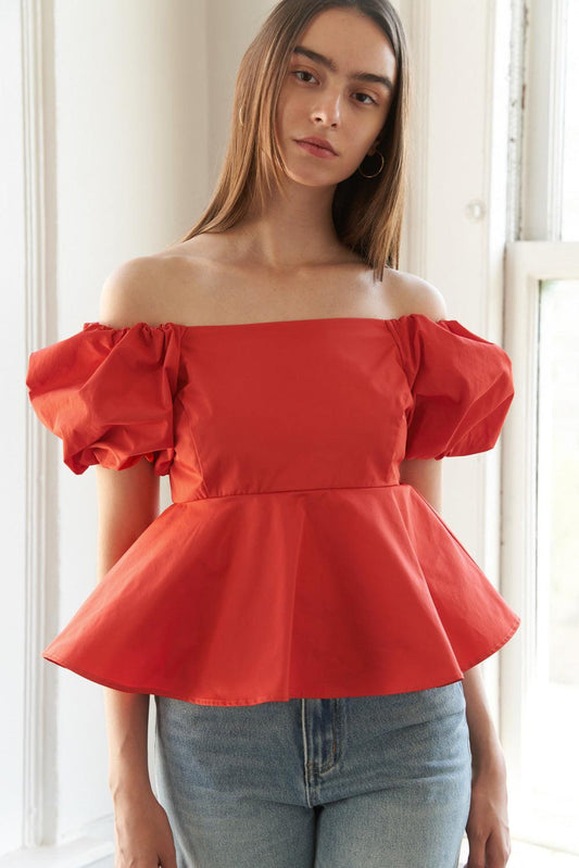 Stunning Glory Woven Top