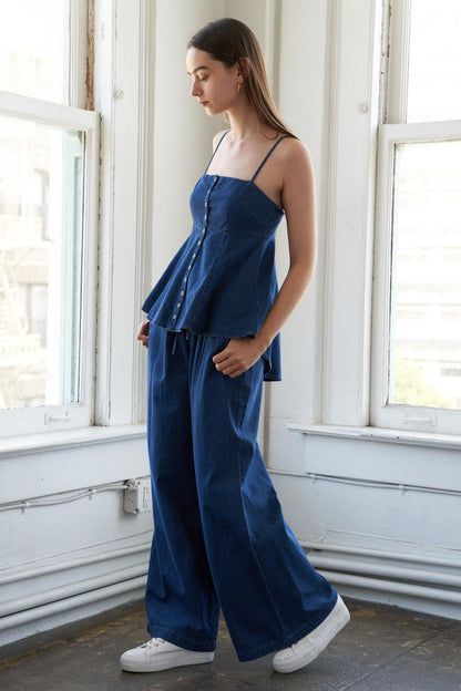 Authentic Moments Lightweight Denim Top