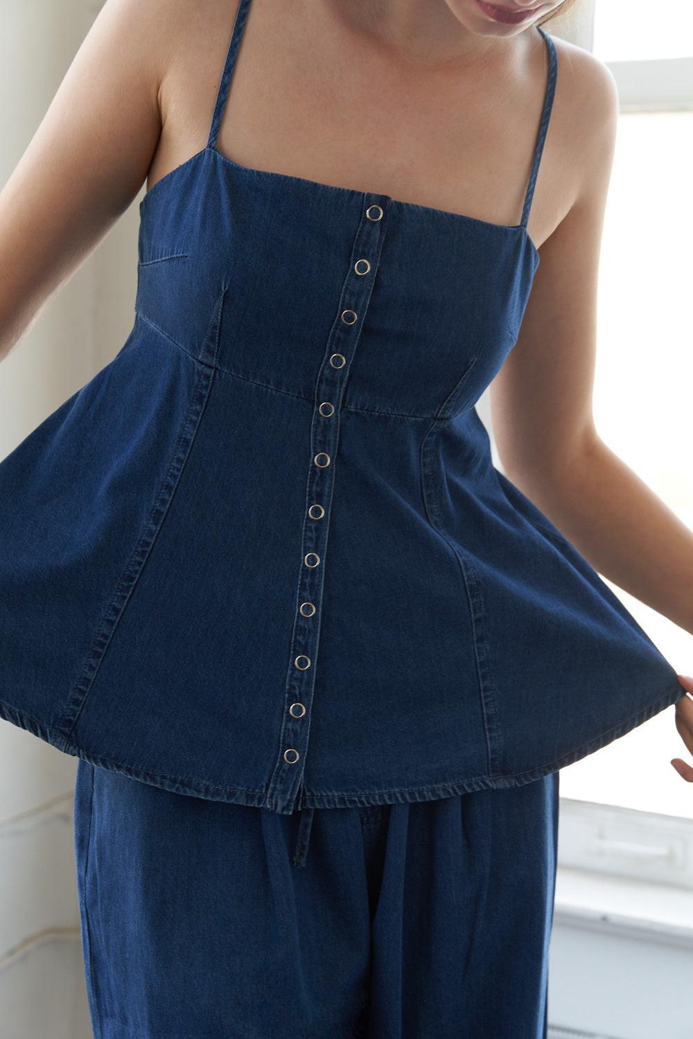 Authentic Moments Lightweight Denim Top