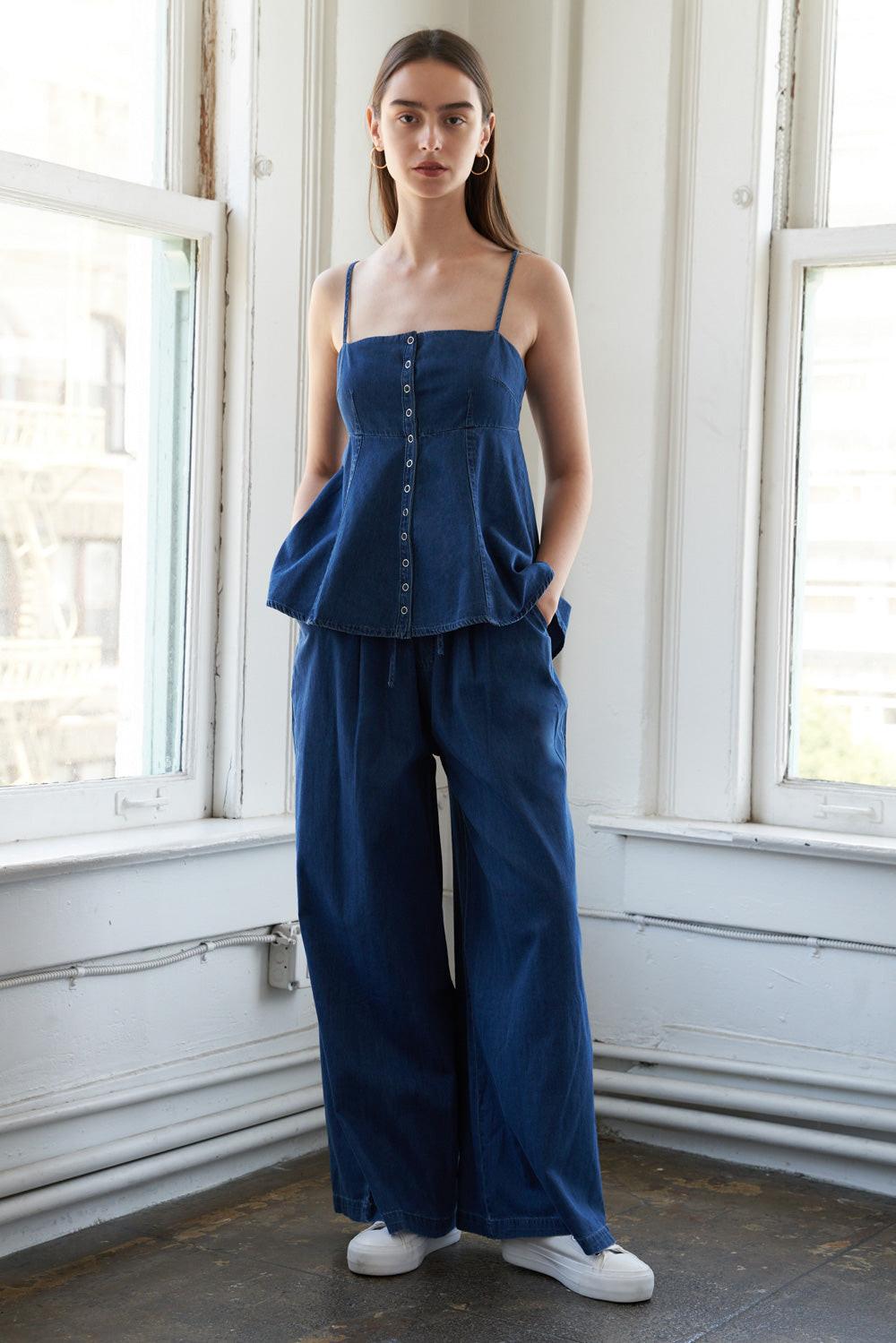 Authentic Moments Lightweight Denim Top