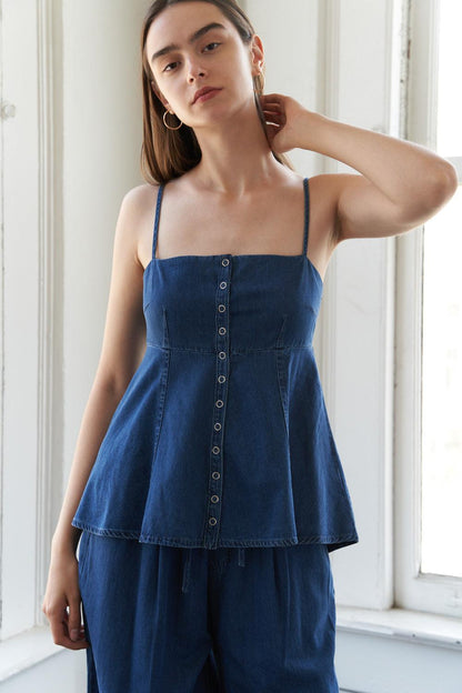 Authentic Moments Lightweight Denim Top