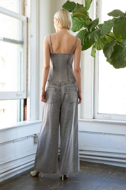 Sleek Essence Denim Top