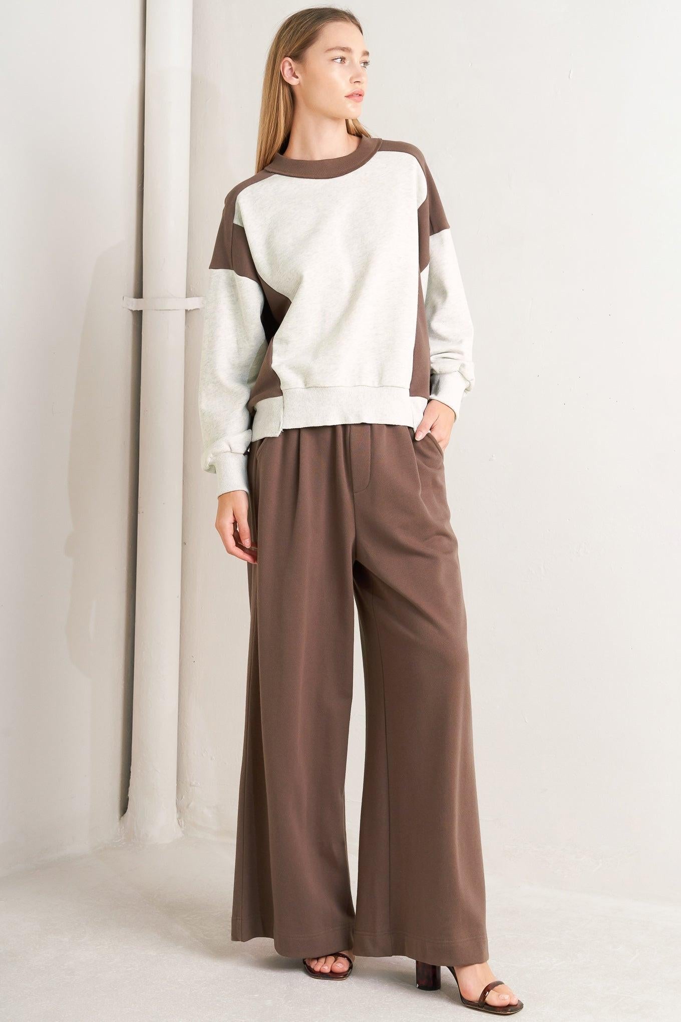 In Too Deep Pullover Knit Top