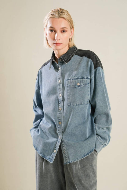 My Love for You Denim Shirt
