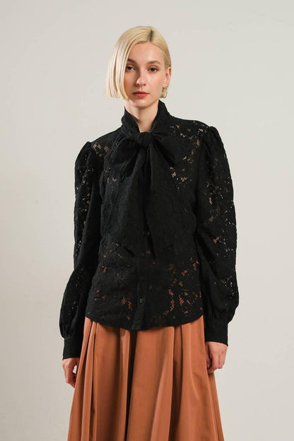 Patriotic Princess Woven Lace Top