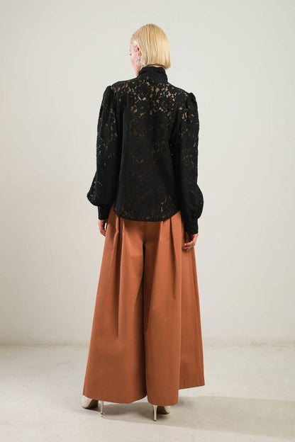 Patriotic Princess Woven Lace Top