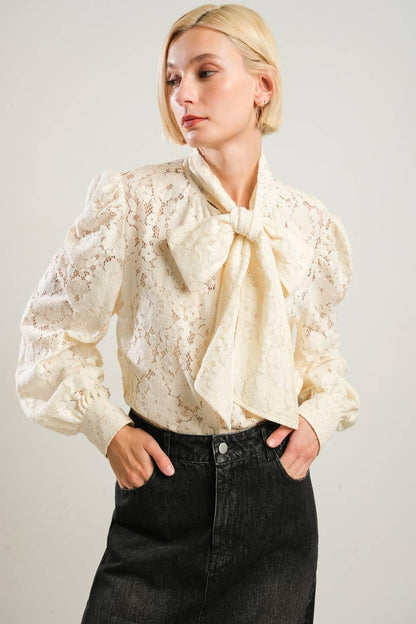 Patriotic Princess Woven Lace Top