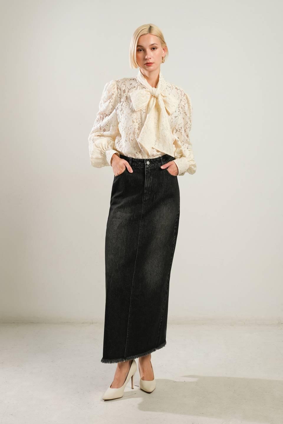 Patriotic Princess Woven Lace Top