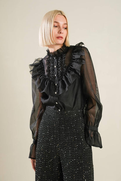To My Love Woven Blouse