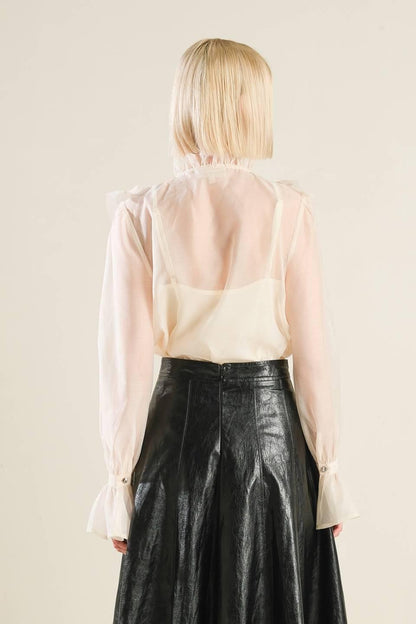 To My Love Woven Blouse