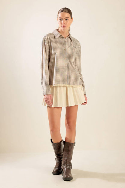 Awaiting Love Woven Top