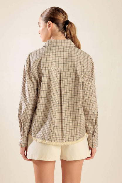 Awaiting Love Woven Top