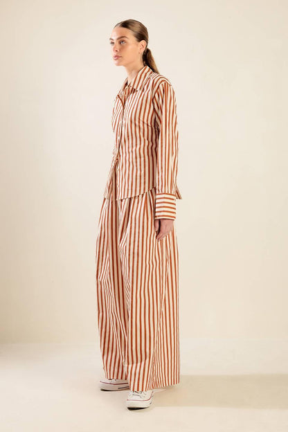 Pieces of My Heart Woven Top