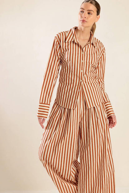 Pieces of My Heart Woven Top