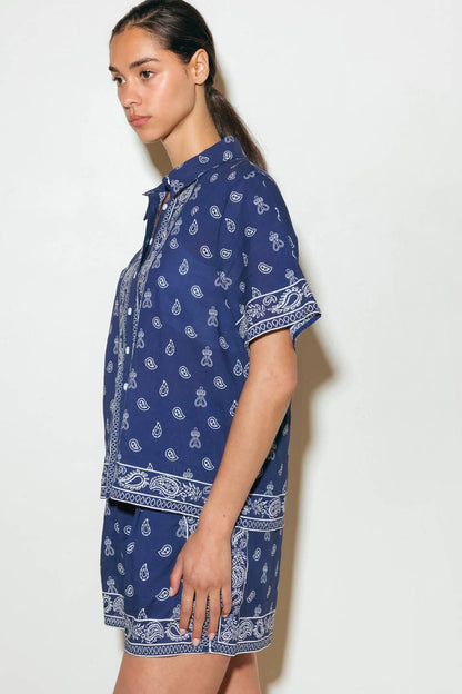 Sunkissed Meadow Woven Shirt
