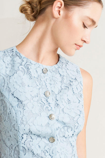 Sweet but Strong Woven Vest