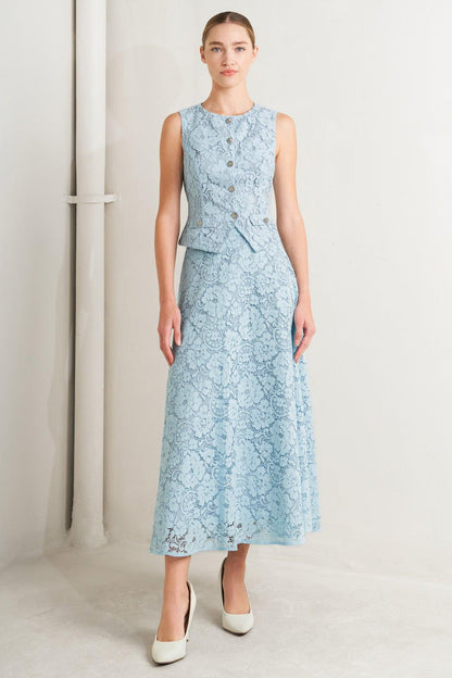Sweet but Strong Woven Vest