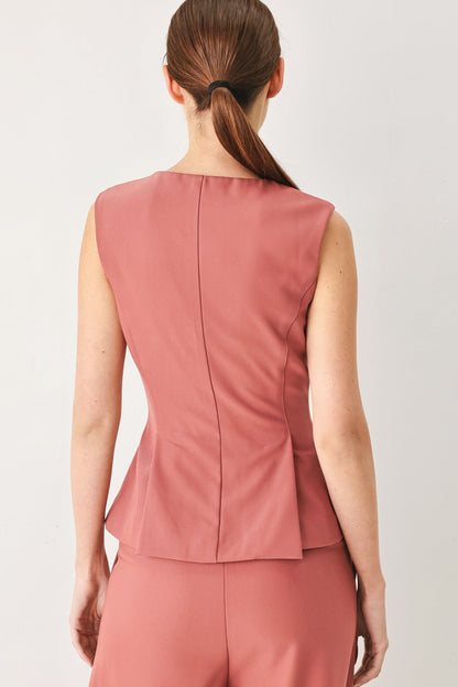 Modern Flow Woven Top