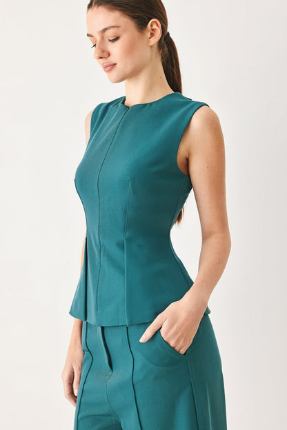 Modern Flow Woven Top