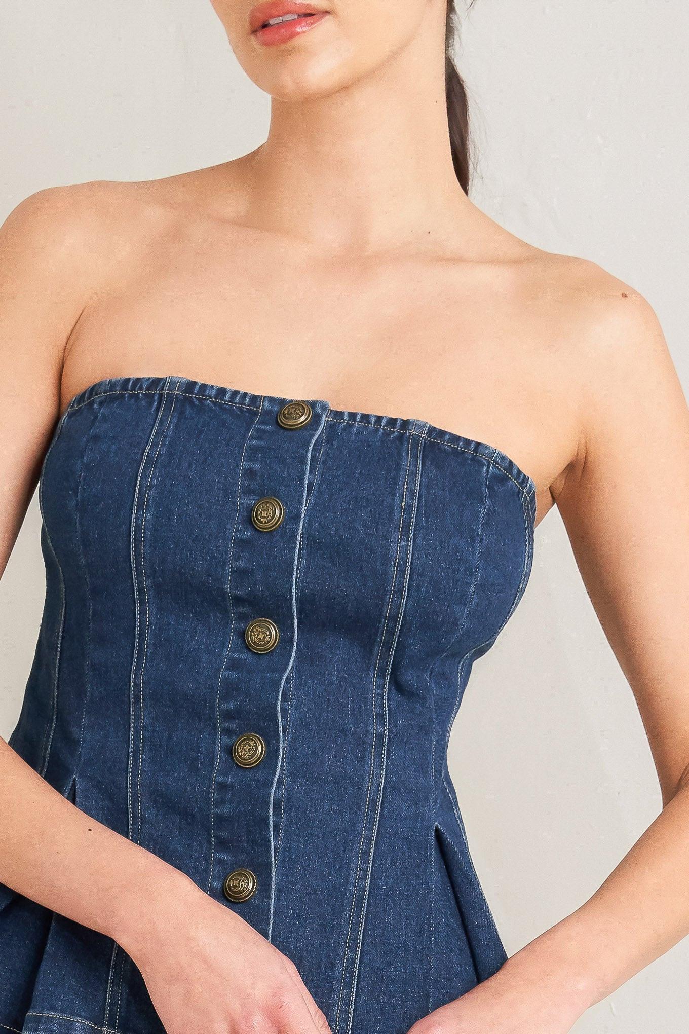 Urban Fable Denim Top