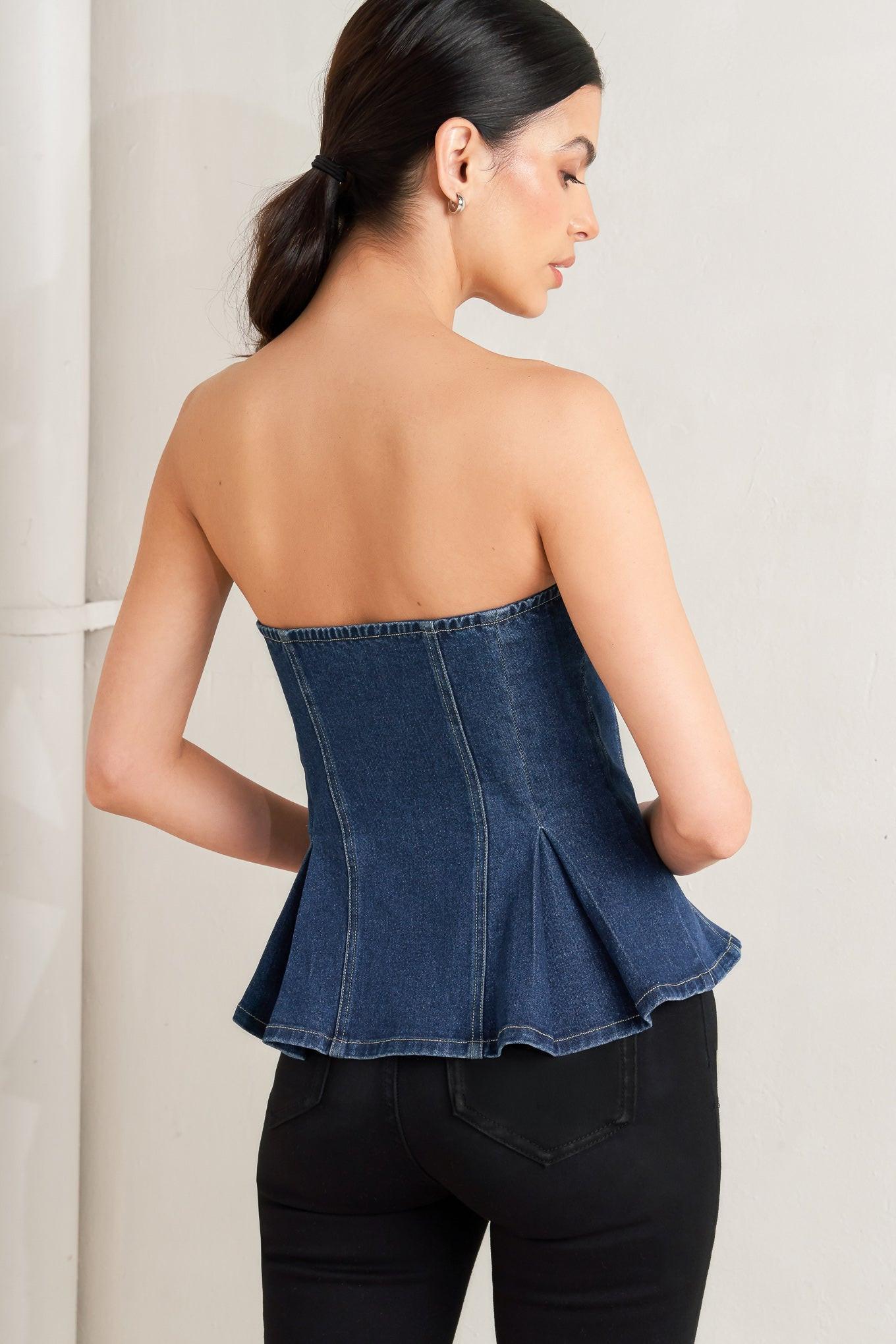 Urban Fable Denim Top