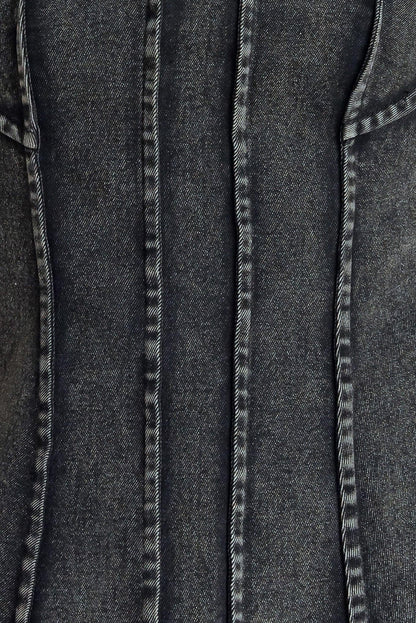 Night Shape Denim Top