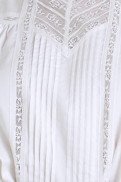 Pure Poetry Victorian Woven Top