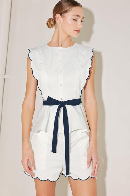 Resort Ready Woven Top