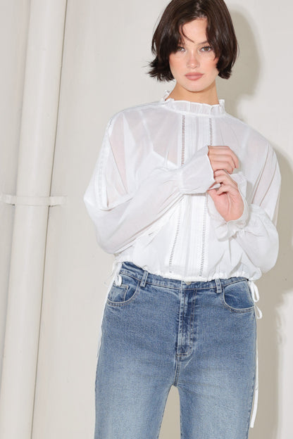 Pure Romance Woven Top
