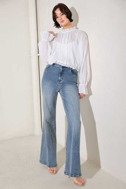Pure Romance Woven Top